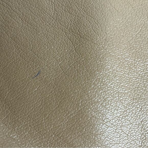 Aritzia Babaton Pleated Vegan Leather Pants Constant Camel Size 10 - Picture 10 of 12